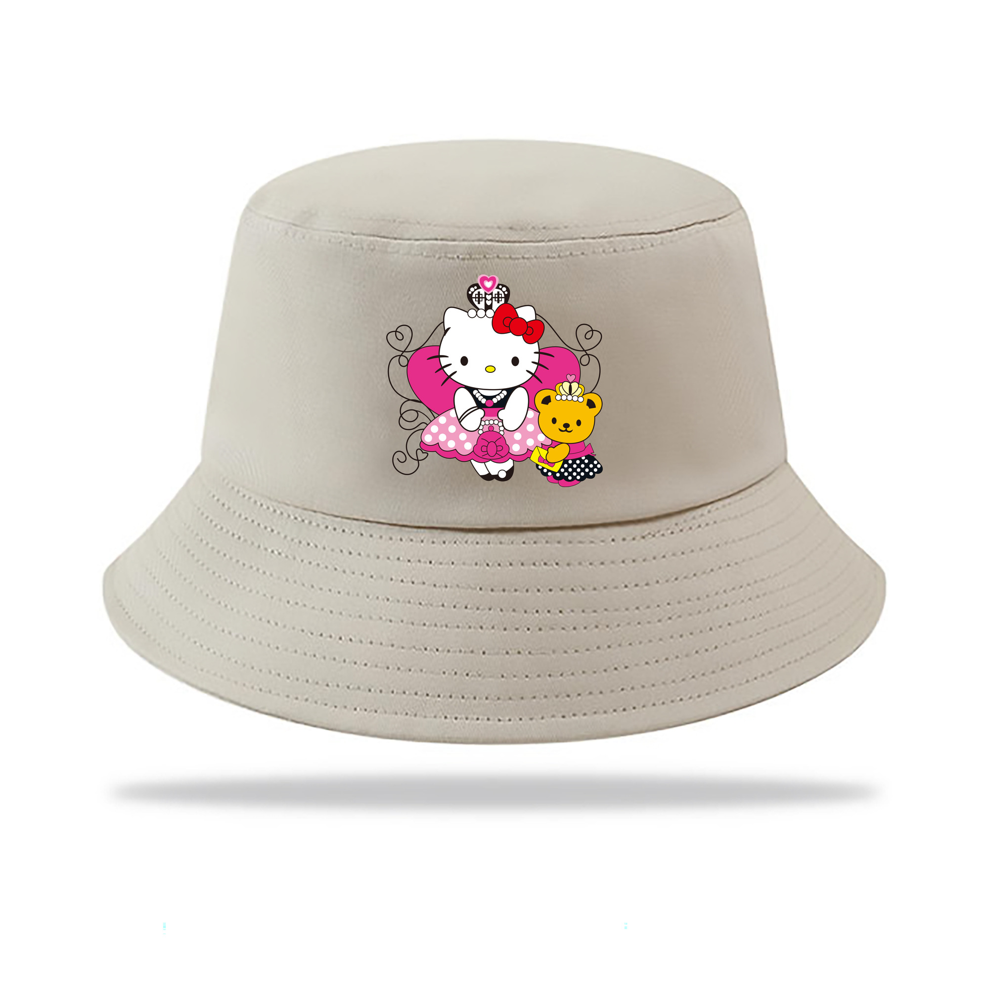 （画像用） Hello Kitty ハローキティ アウトドア日除けバケットハット